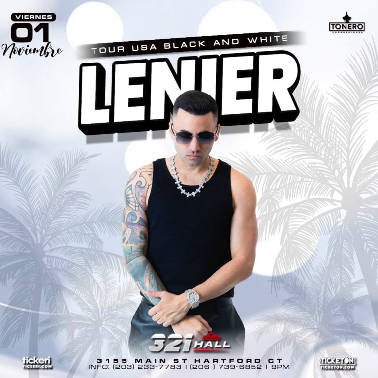Event - LENIER EN HARTFORD  - Hartford, Connecticut - November 1, 2024 | concert tickets