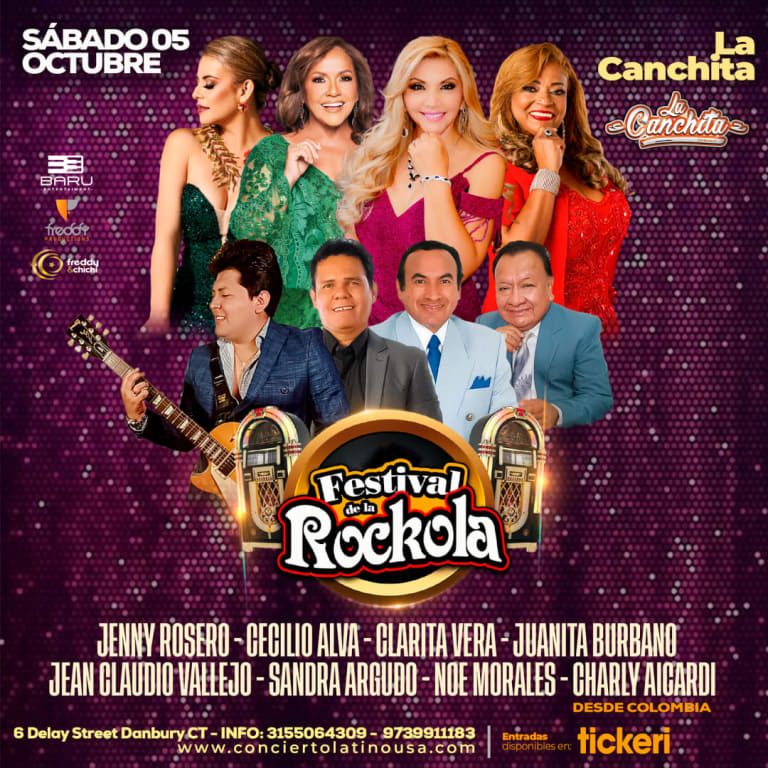 Event - FESTIVAL DE LA ROCKOLA EN Danbury,CT - Danbury, Connecticut - October 5, 2024 | concert tickets