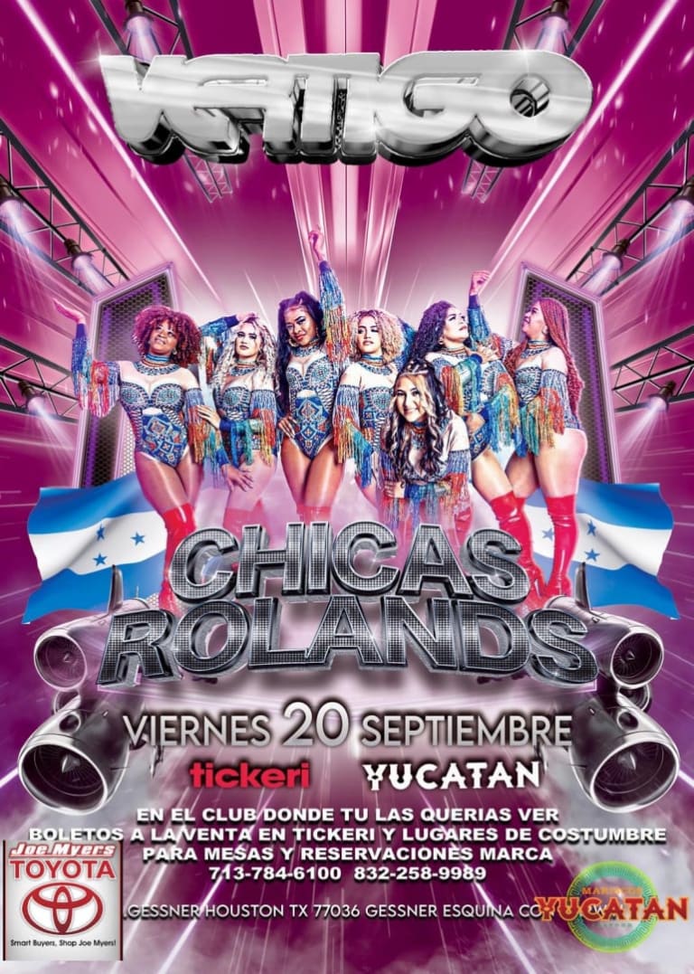 Event - CHICAS ROLANDS EN CONCIERTO ! - Houston, Texas - 20 de septiembre de 2024 | concert tickets