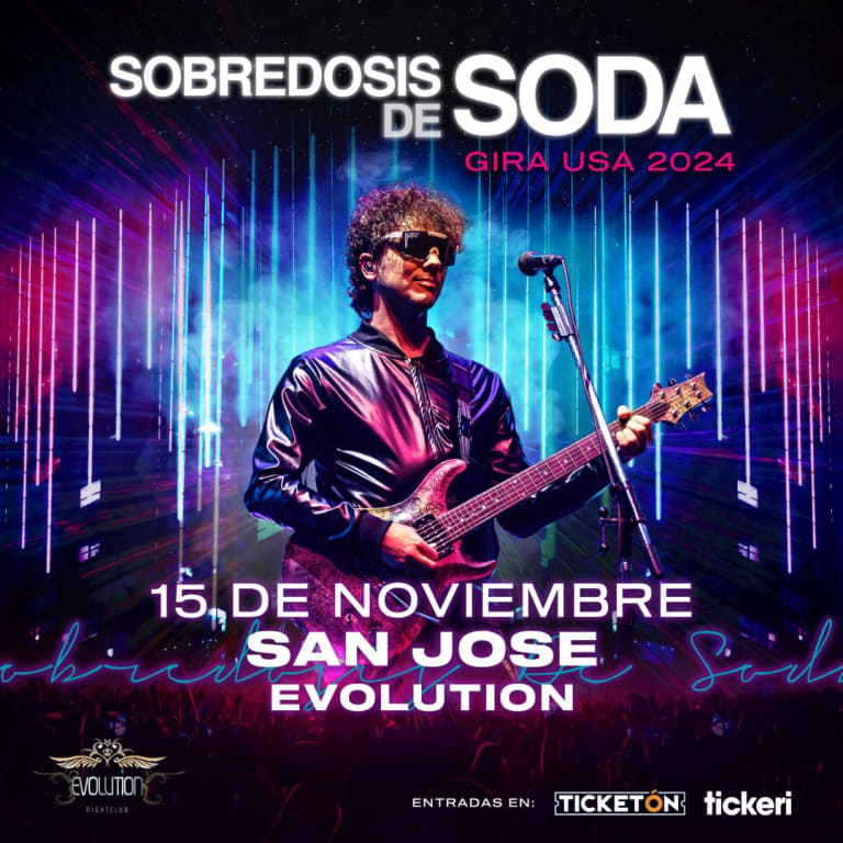 Event - SOBREDOSIS DE SODA EN SAN JOSE - Sunnyvale, California - November 15, 2024 | concert tickets