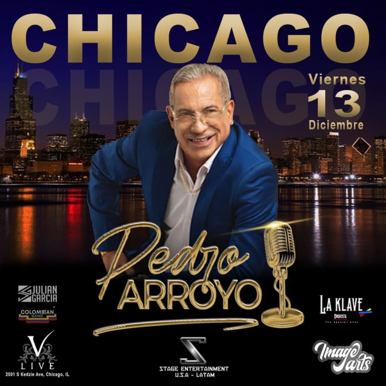 Event - PEDRO ARROYO - Chicago, Illinois - December 13, 2024 | concert tickets