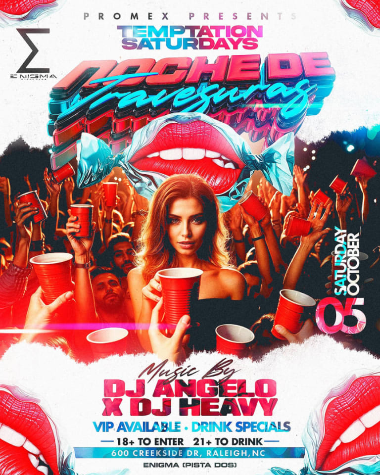 Event - NOCHE DE TRAVESURAS  - Raleigh, North Carolina - October 5, 2024 | concert tickets