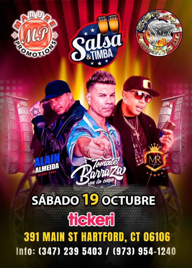 Event - Festival de la Salsa y Timba en Connecticut  - Hartford, Connecticut - October 19, 2024 | concert tickets