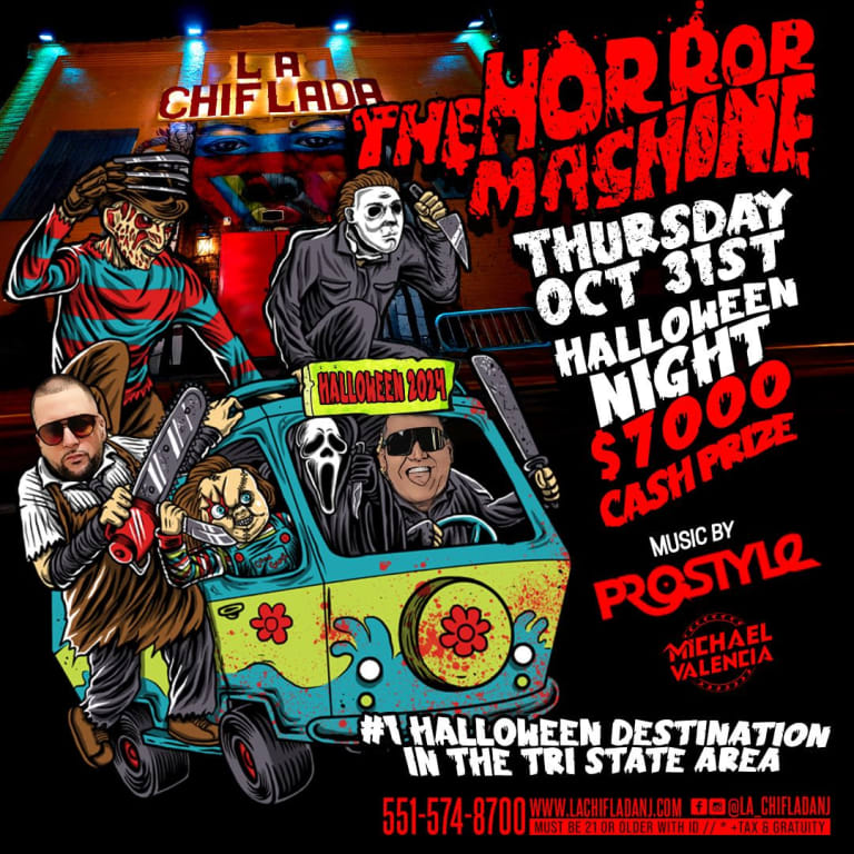 Event - THE HORROR MACHINE - Paterson, New Jersey - October 31, 2024 | concert tickets
