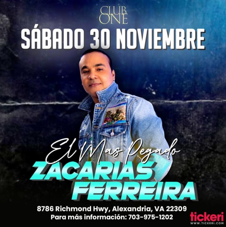 Event - ZACARIAS FERREIRA EN CONCIERTO !!! - Alexandria, Virginia - November 30, 2024 | concert tickets