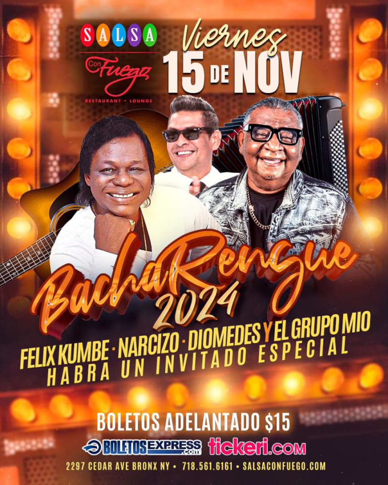 Event - Bacha-Rengue 2024 - Bronx, New York - November 15, 2024 | concert tickets