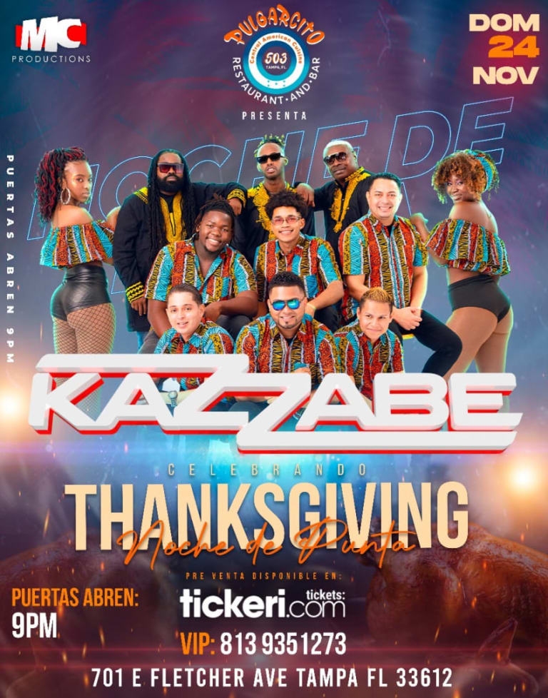 Event - Cazzabe  - Tampa, Florida - November 24, 2024 | concert tickets