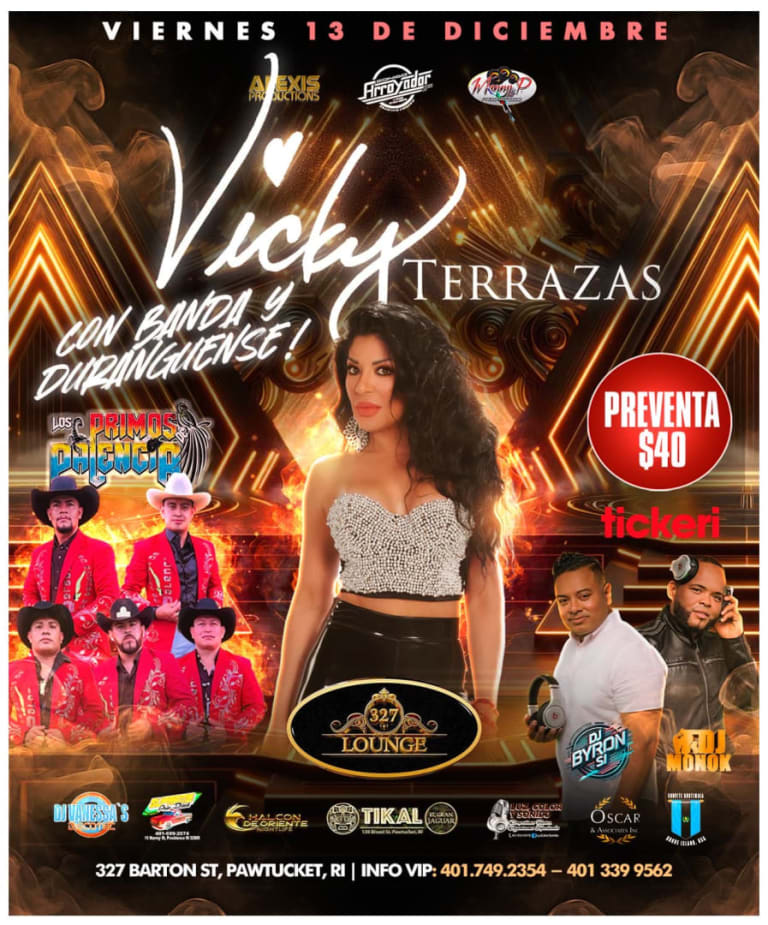 Event - Vicky Terrazas horóscopos de Durango - Pawtacket, Rhode Island - December 13, 2024 | concert tickets