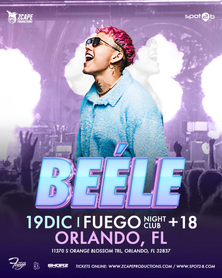 Event - BEELE EN VIVO EN ORLANDO - Orlando, Florida - December 19, 2024 | concert tickets