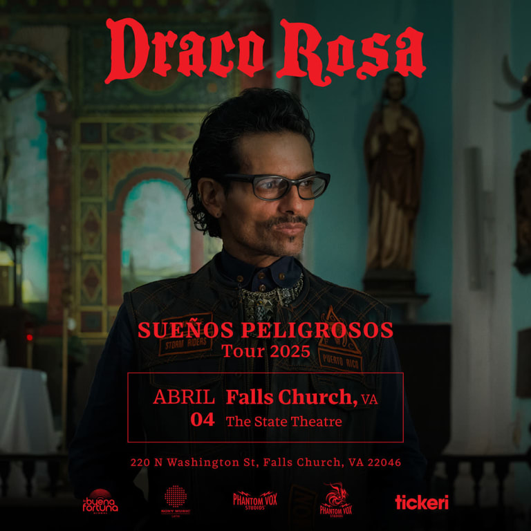 Event - Draco Rosa - Falls Church, Virginia - April 4, 2025 | concert tickets