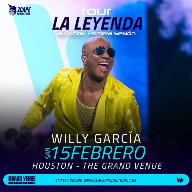 Event - WILLY GARCIA EN VIVO EN HOUSTON - Katy, Texas - February 15, 2025 | concert tickets