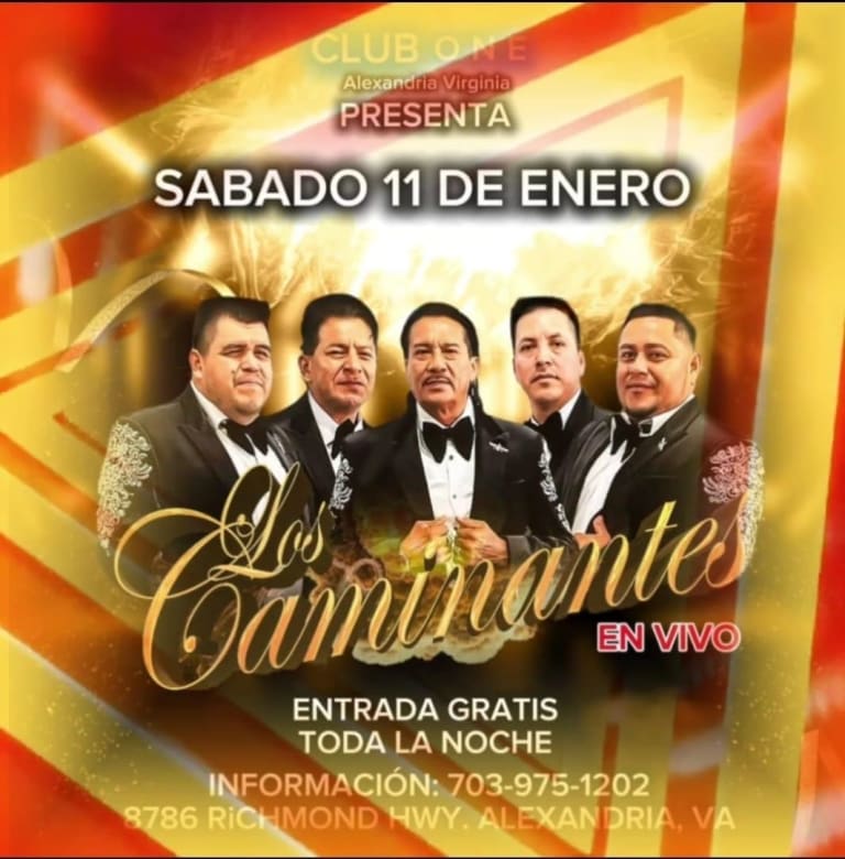 Event - LOS CAMINANTES EN CONCIERTO!!! - Alexandria, Virginia - January 11, 2025 | concert tickets