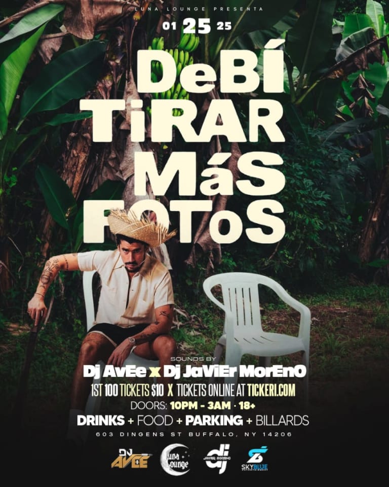 Event - DEBÍ TIRAR MÁS FOTOS  - Buffalo, New York - January 25, 2025 | concert tickets