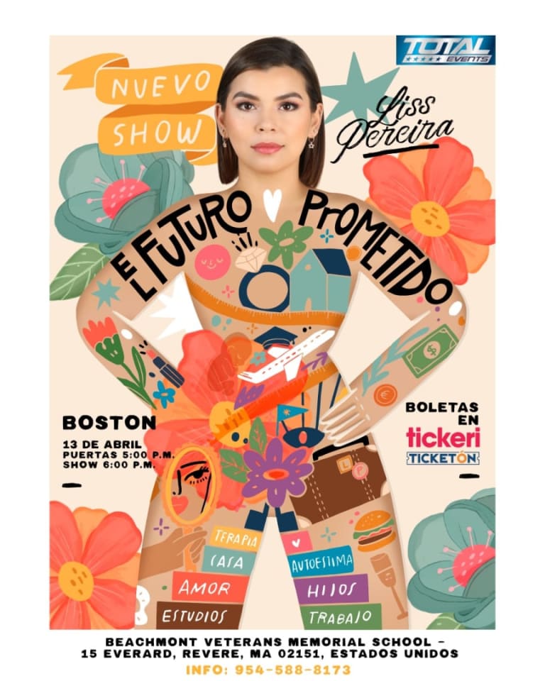 Event - LISS PEREIRA EN VIVO EN BOSTON - Revere, Massachusetts - April 13, 2025 | concert tickets