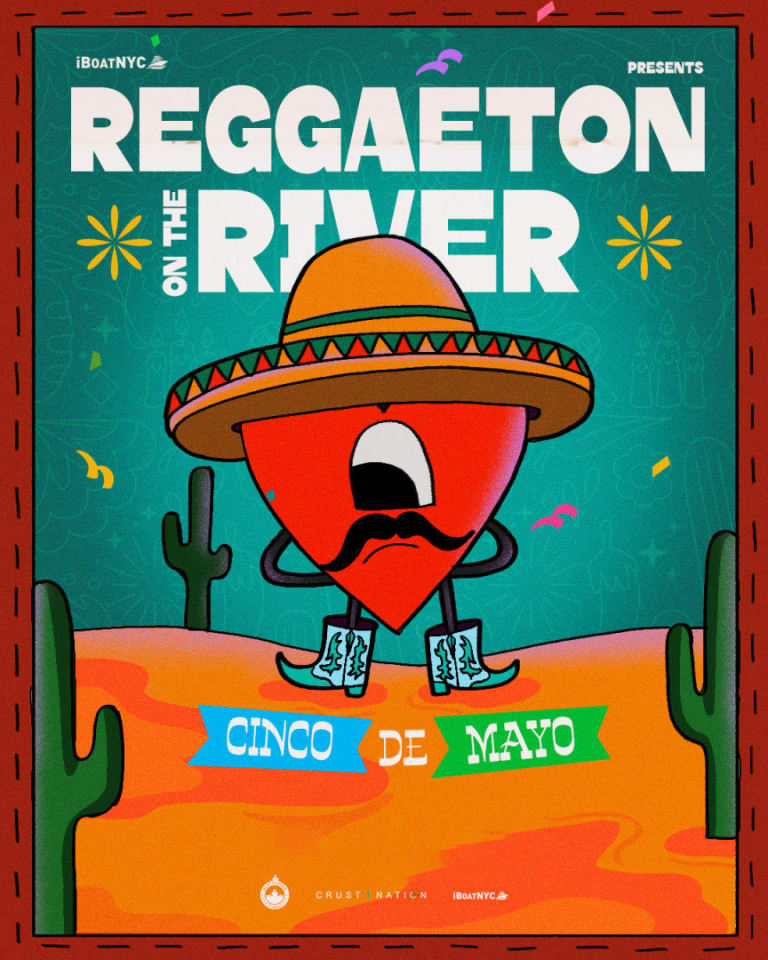 Event - Reggaeton on the River CINCO DE MAYO  Boat Party Yacht Cruise NYC - West New York, New Jersey - May 3, 2025 | concert tickets