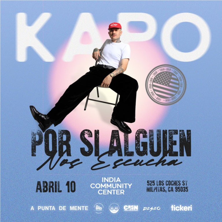 Event - KAPO EN CONCIERTO!!! - Milpitas, California - 10 de abril de 2025 | concert tickets