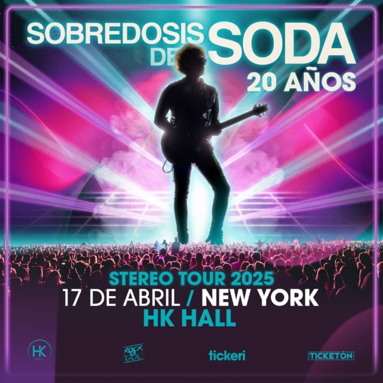 Event - SOBREDOSIS DE SODA EN NEW YORK - New York, New York - April 17, 2025 | concert tickets