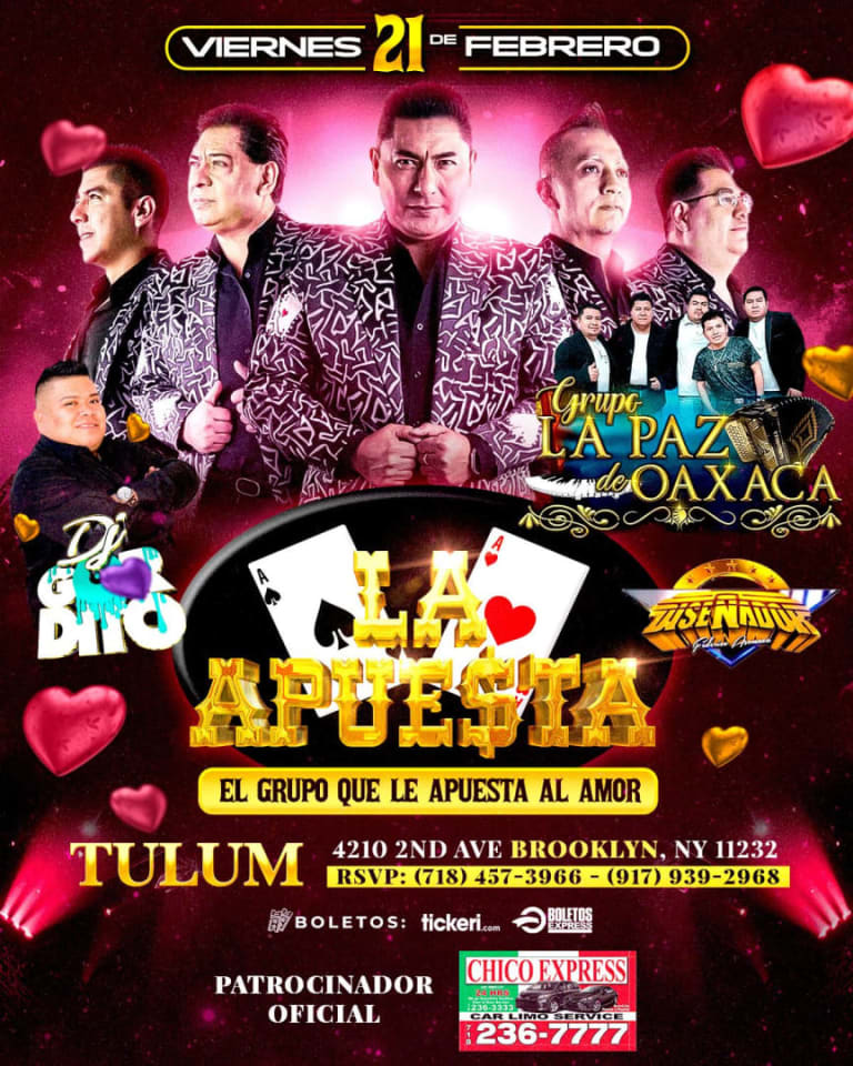 Event - LA APUESTA | BROOKLYN - Brooklyn, New York - February 21, 2025 | concert tickets