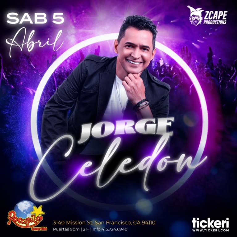 Event - JORGE CELEDON EN VIVO EN SAN FRANCISCO - San Francisco, California - April 5, 2025 | concert tickets