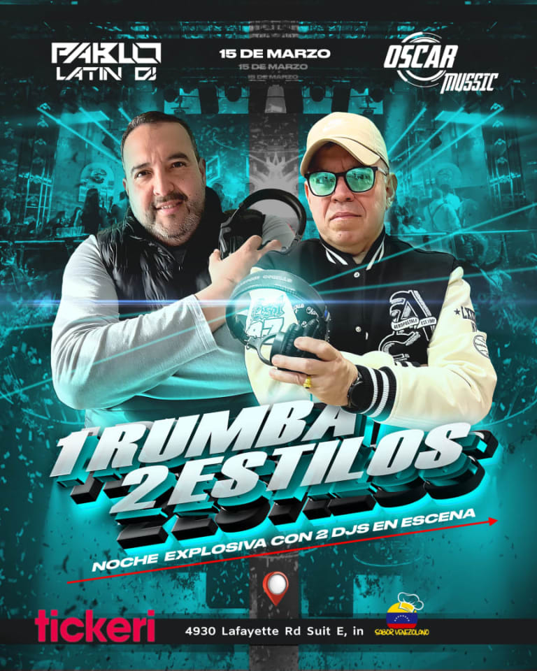 Event - 1 RUMBA, 2 ESTILOS - Indianapolis, Indiana - March 15, 2025 | concert tickets