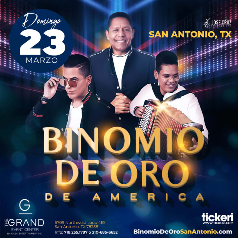 Event - BINOMIO DE ORO CONCIERTO EN SAN ANTONIO TX - San Antonio, Texas - 23 de marzo de 2025 | concert tickets