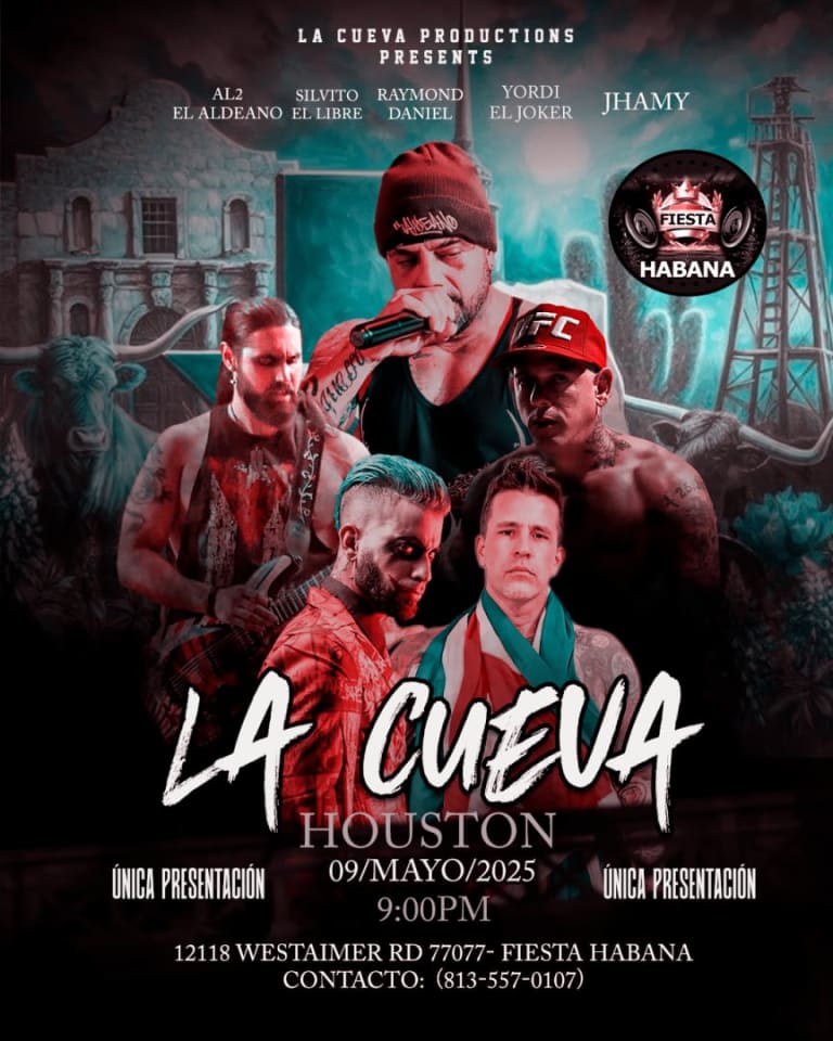 Event - La Cueva Producciones - Houston, Texas - May 9, 2025 | concert tickets