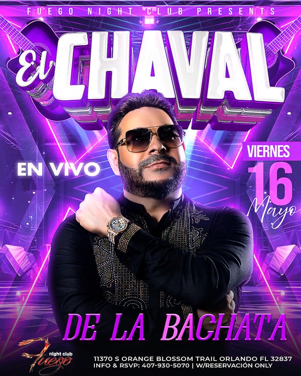Event - El Chaval - Orlando, Florida - May 16, 2025 | concert tickets
