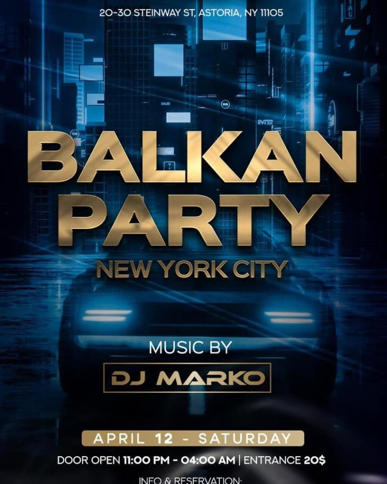 Event - International Saturdays Balkan Party At Code Astoria - Astoria, New York - April 12, 2025 | concert tickets