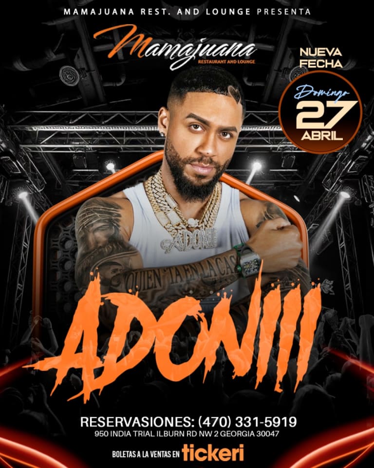 Event - Dj Adoni  - Lilburn, Georgia - April 27, 2025 | concert tickets
