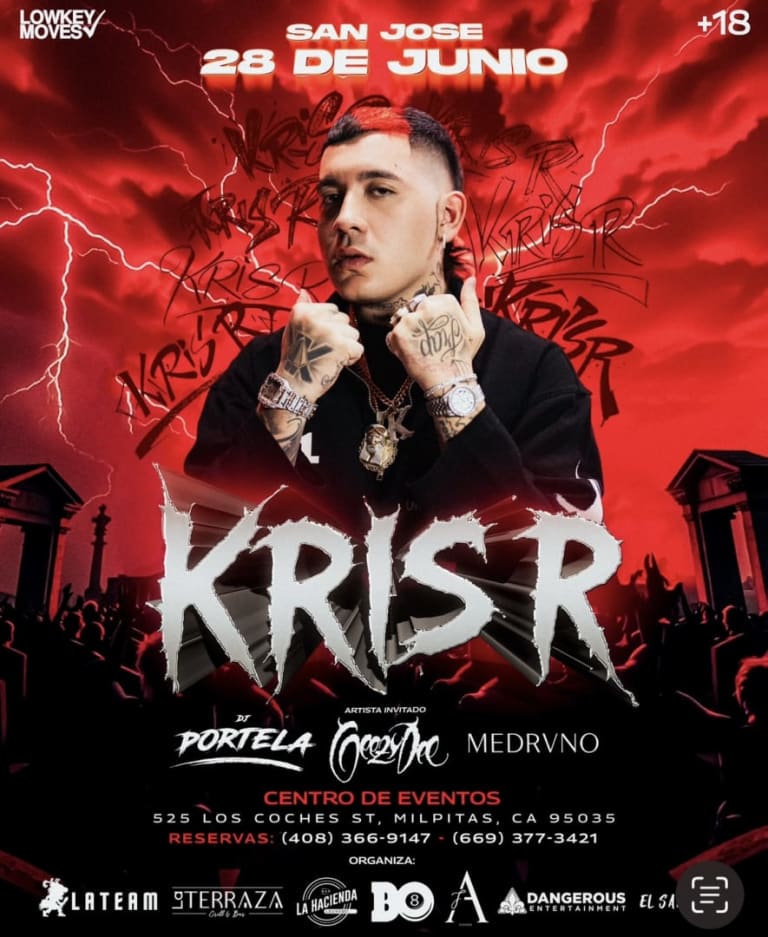 Event - KRIS R SAN JOSE - Milpitas, California - June 28, 2025 | concert tickets
