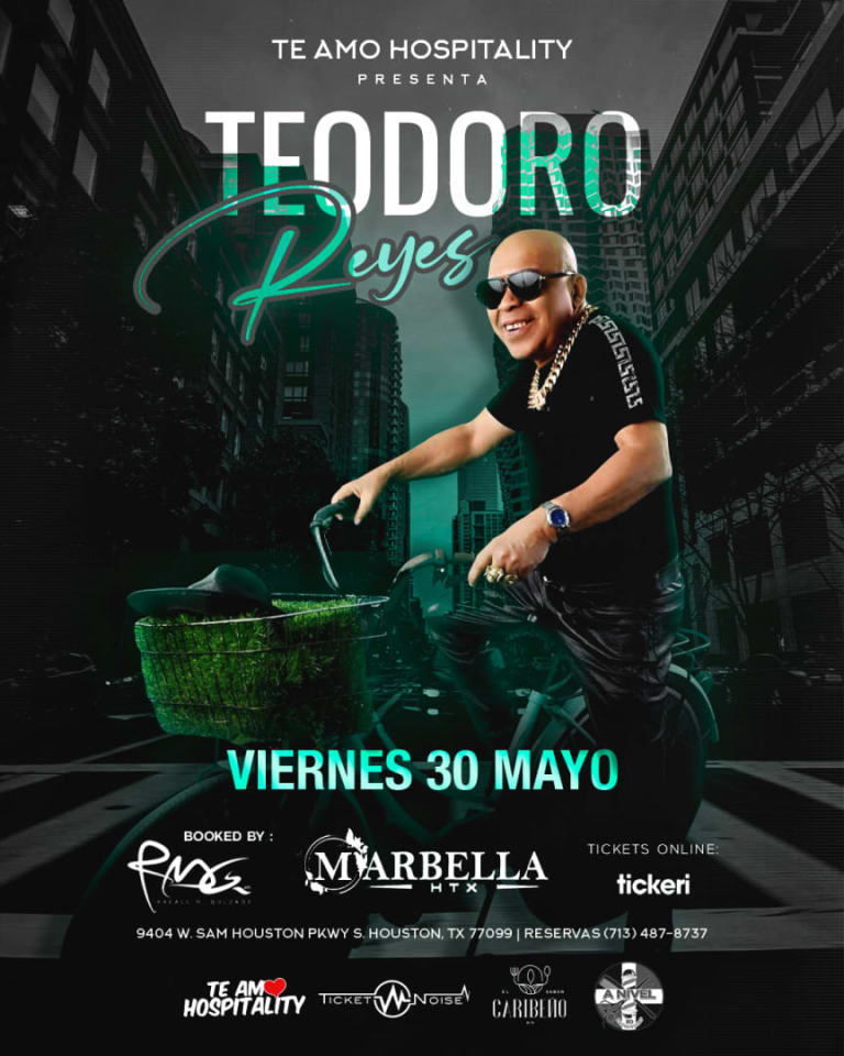 Event - Teodoro Reyes - Houston, Texas - May 30, 2025 | concert tickets