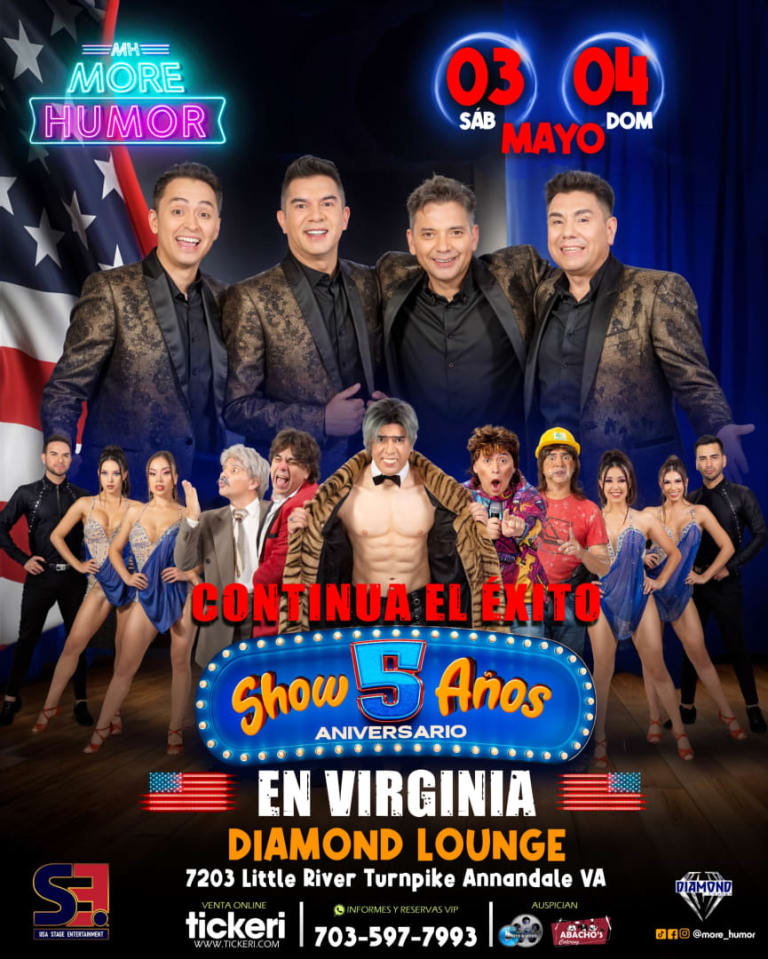 Event - MORE HUMOR EN USA!!! - Annandale, Virginia - May 4, 2025 | concert tickets