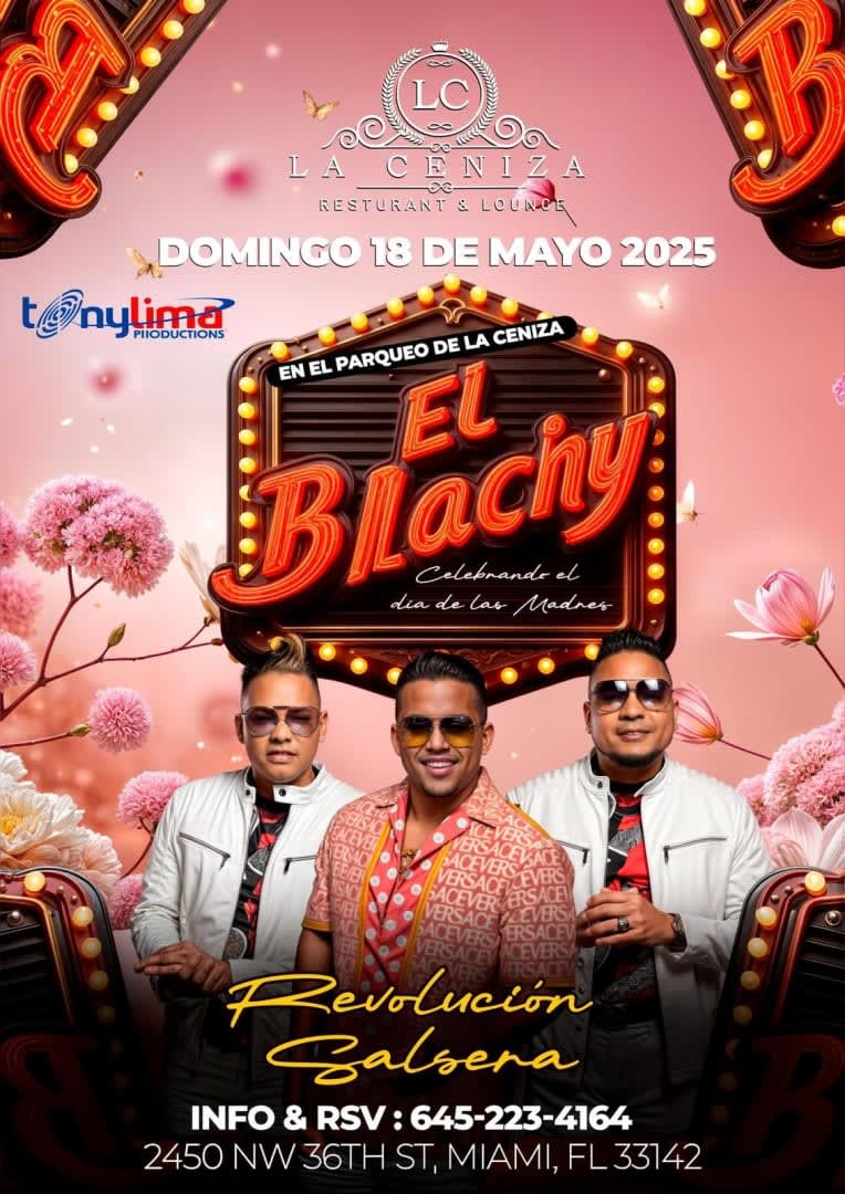 Event - EL BLACHY Y REVOLUCION SALSERA EN CONCIERTO!!! - Miami, Florida - May 18, 2025 | concert tickets