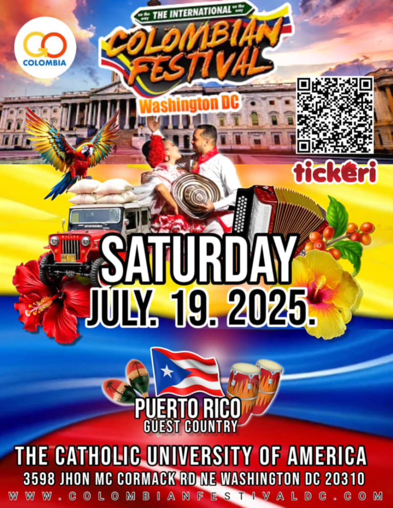 Event - The International Colombian Festival Washington DC 2025 - Washington, District Of Columbia - 19 de julio de 2025 | concert tickets
