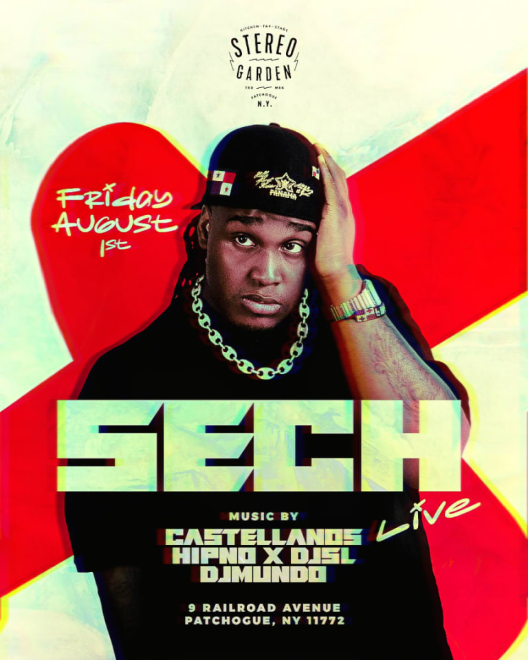 Event - Sech Performing Live at Stereo Garden - Patchogue, New York - August 1, 2025 | concert tickets