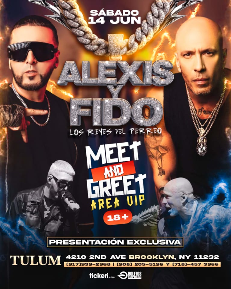Event - ALEXIS Y FIDO EN VIVO EN BROOKLYN CANCELADO!!! - Brooklyn, New York - June 14, 2025 | concert tickets