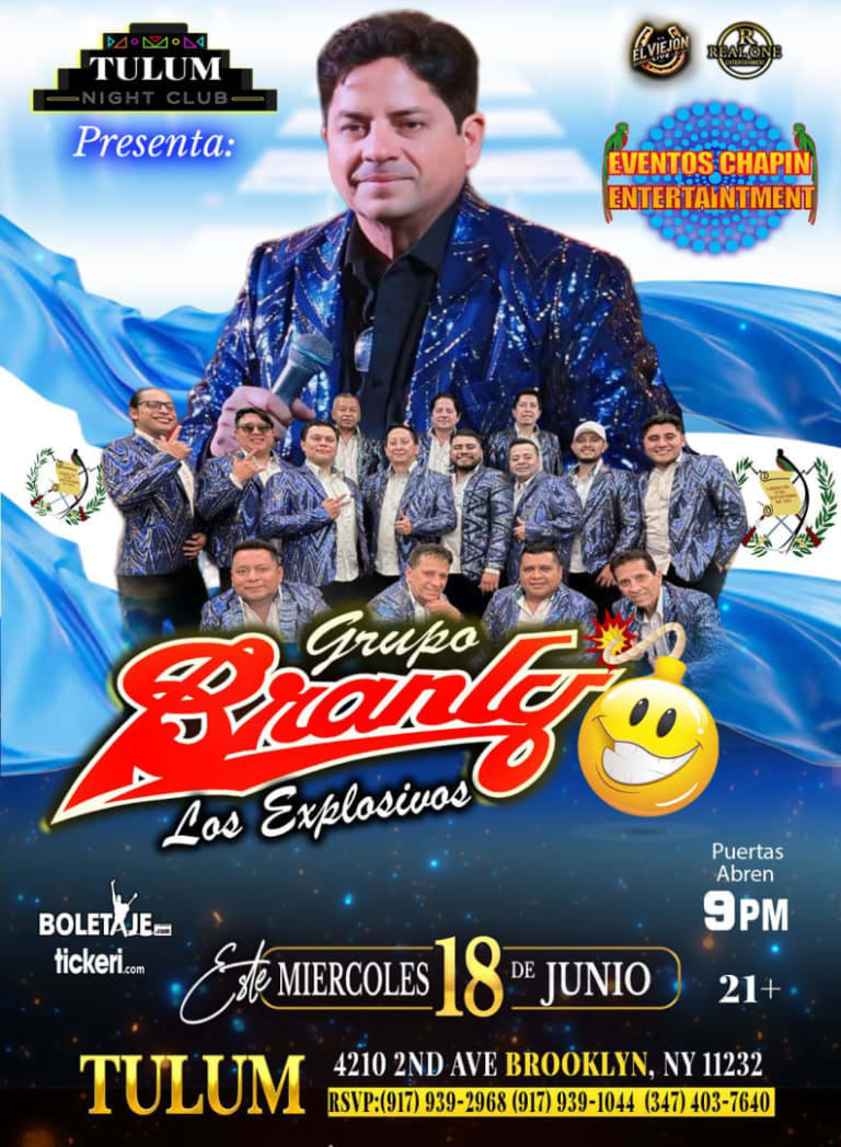 Event - GRUPO BRANLY   - Brooklyn, New York - June 18, 2025 | concert tickets
