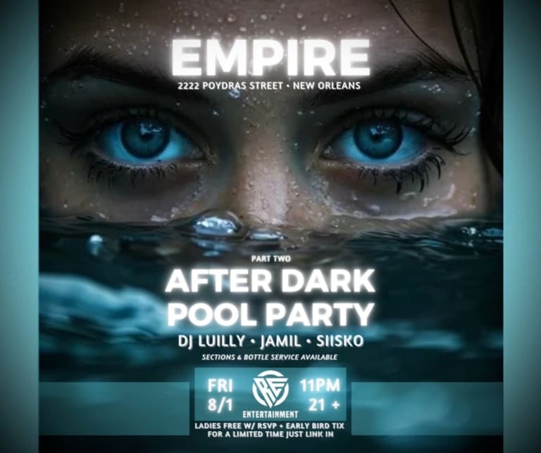Event - After Dark Pool Party Part 2 - New Orleans, Louisiana - August 1, 2025 | concert tickets