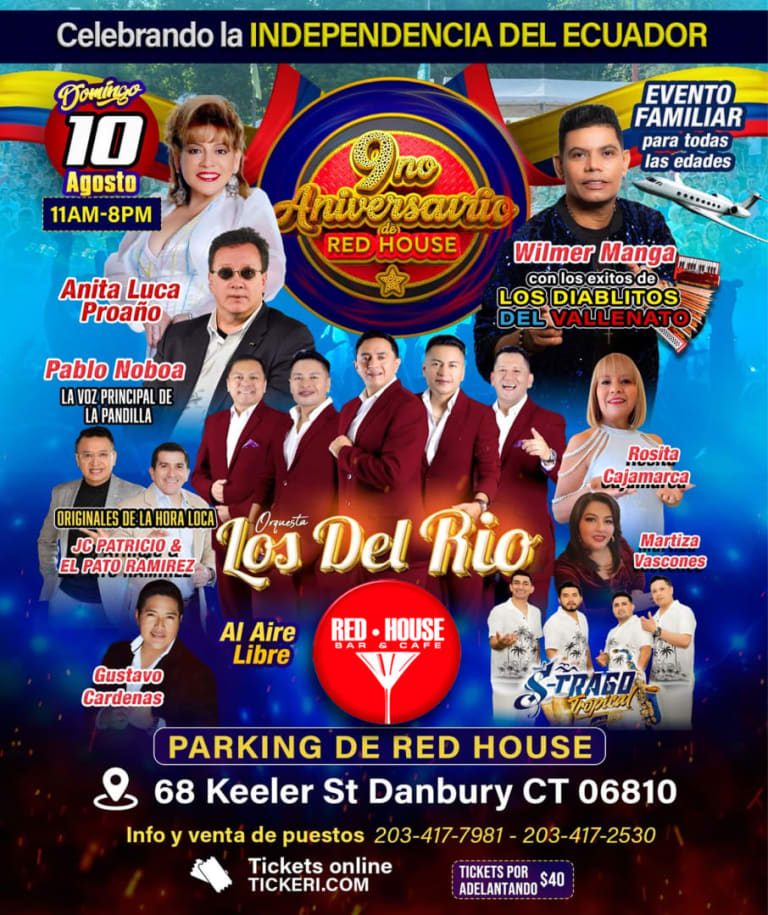 Event - Red House 9th Anniversary  - Danbury, Connecticut - August 10, 2025 | concert tickets