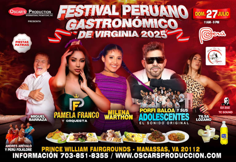 Event - Festival Peruano Gastronómico de Virginia 2025 - Manassas, Virginia - July 27, 2025 | concert tickets