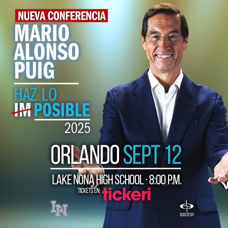 Event - Mario Alonso Puig - Haz lo (Im)Posible  - Orlando, Florida - September 12, 2025 | concert tickets