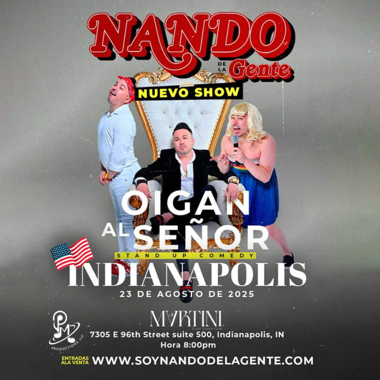 Event - Nando la gente - Indianapolis, Indiana - 23 de agosto de 2025 | concert tickets
