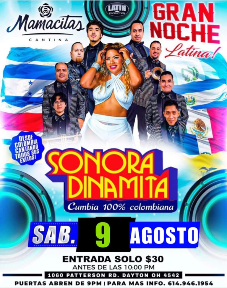 Event - LA SONORA DINAMITA - Dayton, Ohio - August 9, 2025 | concert tickets