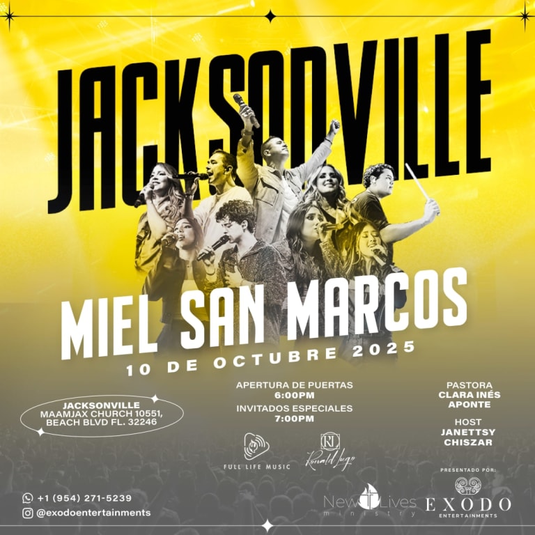 Event - Miel San Marcos en Jacksonville  - Jacksonville, Florida - October 10, 2025 | concert tickets