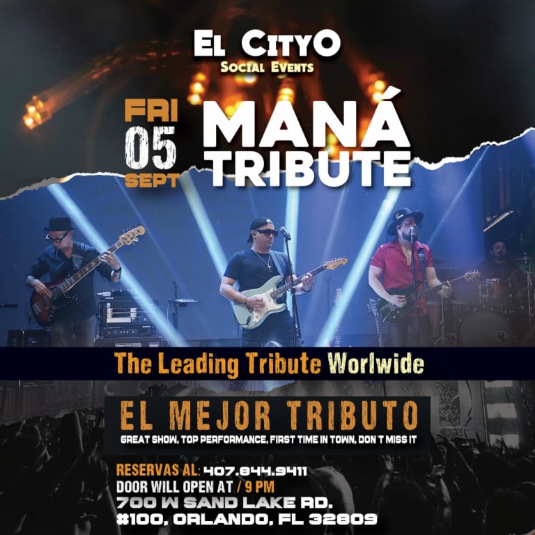Event - MANA TRIBUTE CONCERT  The Leading Tribute Worldwide (Orlando Debut) - Orlando, Florida - September 5, 2025 | concert tickets