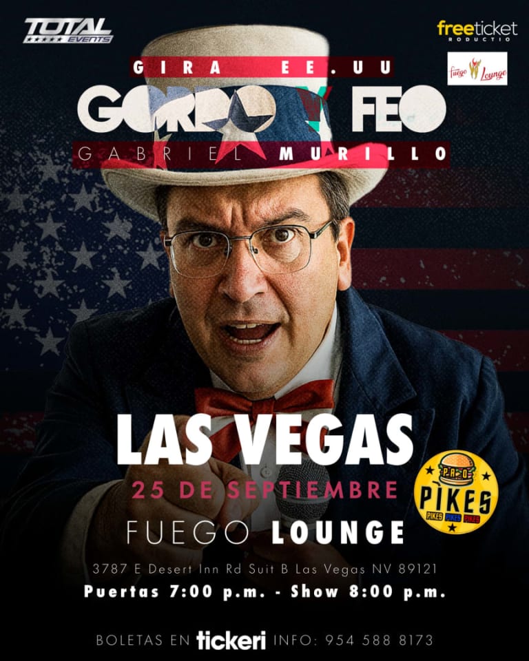 Event - Gabriel Murillo Gordo y Feo en Las Vegas - Las Vegas, Nevada - September 25, 2025 | concert tickets