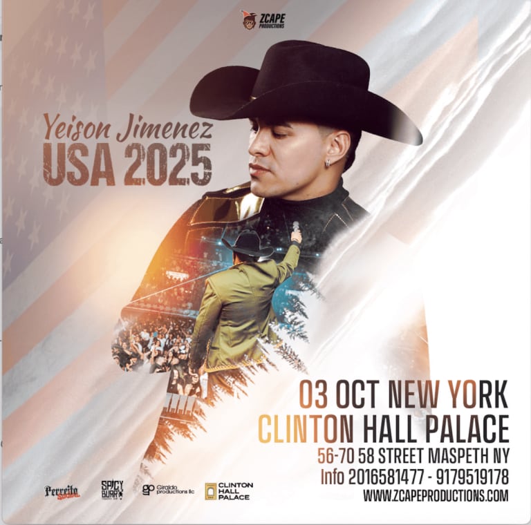 Event - Yeison Jimenez en New York - MASPETH, New York - October 3, 2025 | concert tickets