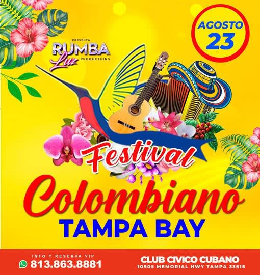Event - FESTIVAL COLOMBIANO TAMPA BAY - Tampa, Florida - August 23, 2025 | concert tickets