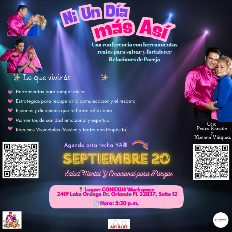 Event - NI UN DÍA MÁS ASÍ - Orlando, Florida - September 20, 2025 | concert tickets
