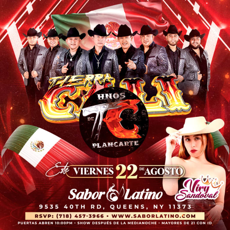 Event - TIERRA CALI EN SABOR LATINO NY - Queens, New York - 22 de agosto de 2025 | concert tickets